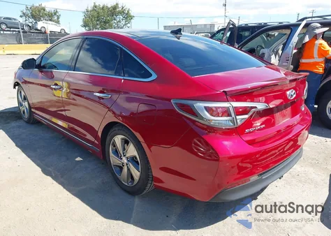 2016 Hyundai Sonata Hybrid Limited из США, поврежденный, VIN KMHE34L12GA026169
